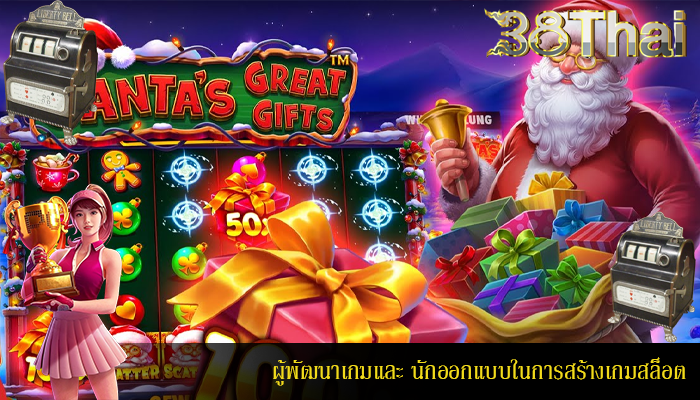 ผู้พัฒนาเกมและ นักออกแบบในการสร้างเกมสล็อต