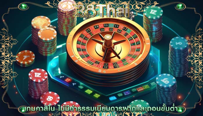 เกมคาสิโน ไม่มีค่าธรรมเนียมการฝากและถอนขั้นต่ำ