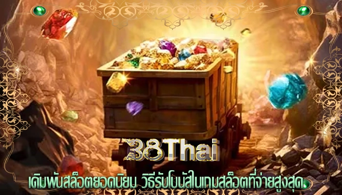 เดิมพันสล็อตยอดนิยม วิธีรับโบนัสในเกมสล็อตที่จ่ายสูงสุด